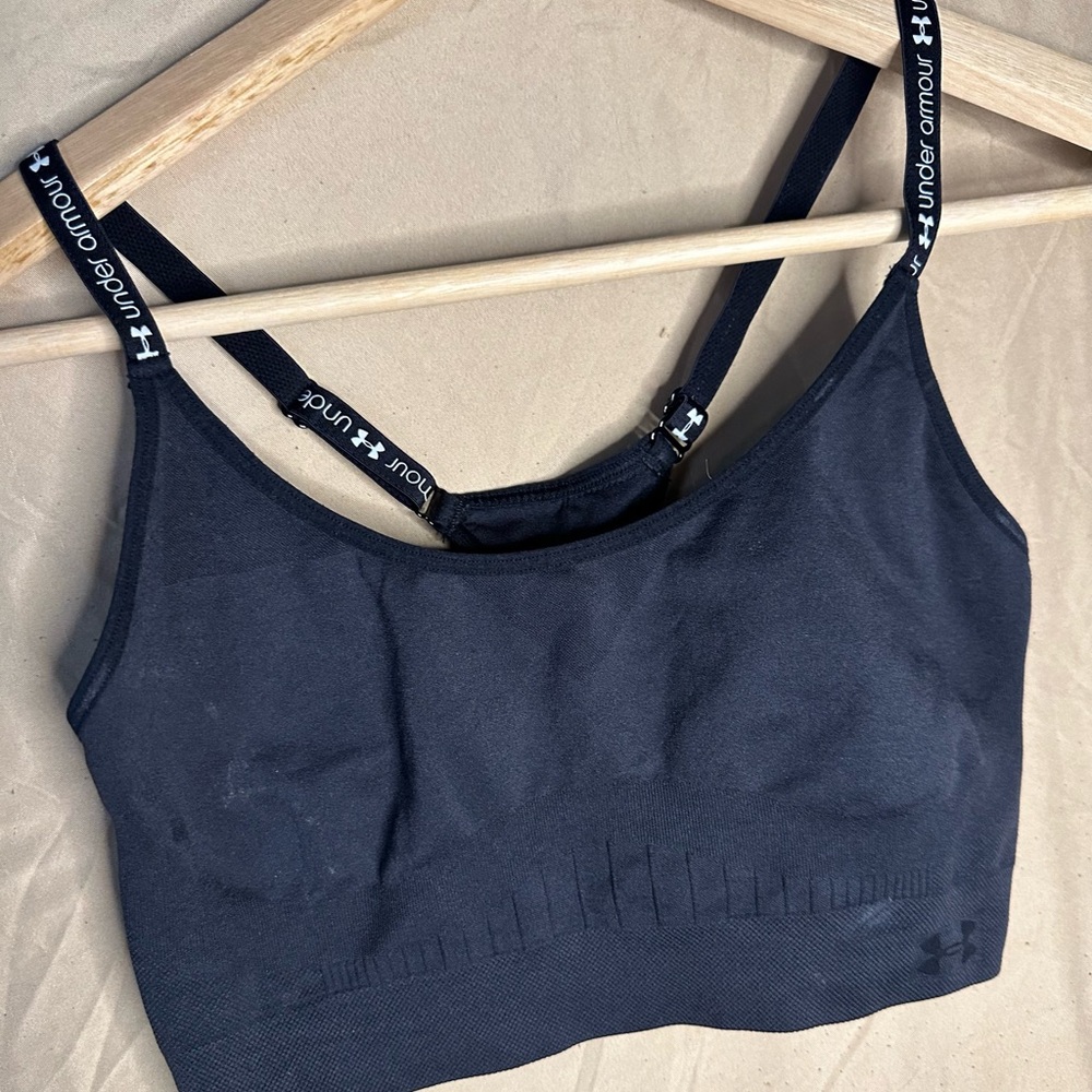 Under Armour Women's Dark Gray Sports Bra